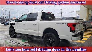 How to Set Up Ford's self-driving system (bluecruise)