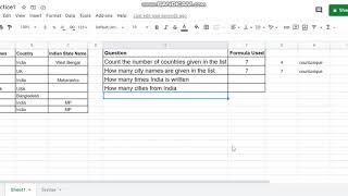 1.5 - Spreadsheets | counting unique values - countunique, countifs, countuniqueifs Functions