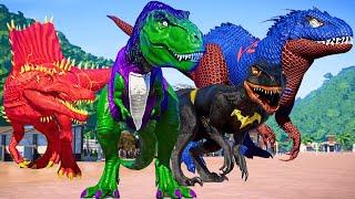 Super Dino Evolution: From Fossils to Heroes |Spider-Man, She-Hulk & more.. |