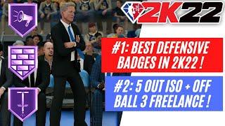 NBA 2K22 Guide: Best Defensive Badges 2K22 + Best Freelance Tutorial