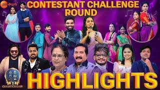 SAREGAMAPA CHAMPIONSHIP | Contestant Challenge Round HIGHLIGHTS | Sundays, 9PM | ZEE Telugu