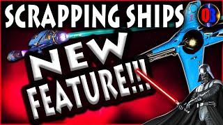 How To Get Nanites Fast For Free Scrapping Ships With The New Feature | No Man's Sky 2021