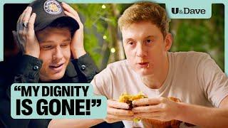 James Acaster & Ed Gamble Try Food Off Menu | U&Dave