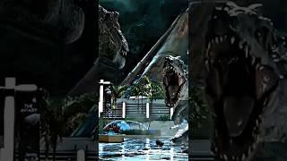 T-Rex vs İndominus Rex #jurassicworld #trex #indominusrex #shorts