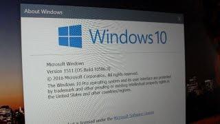 Windows 10 Fall Update (Build 10586) Tour