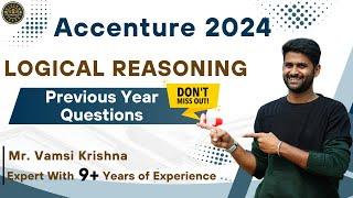 Accenture | Logical Reasoning | Previous Year Questions |  #v2v #reasoning