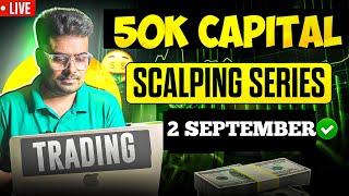 Scalping Series | Live Option Trading | 02 September | Banknifty trading