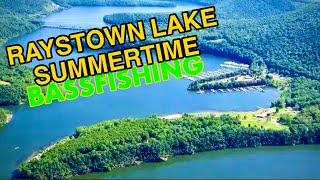 Typical Summer Morning Bass Fishing Raystown Lake