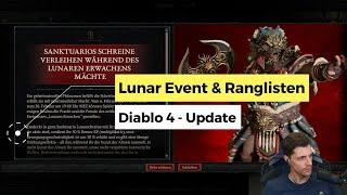 Diablo 4: Ranglisten & Lunar Event Update (Season 3)