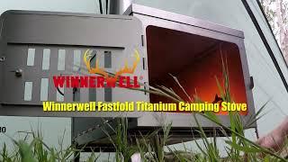 Winnerwell Fastfold Titanium Camping Stove Rolled Pipe Stove