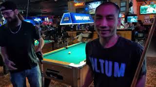 Shenanigans Friday Tournament - 9 ball race to 3 - Hiep VS Joel