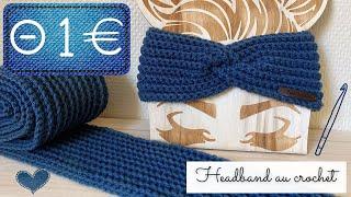 Comment faire un HEADBAND au crochet ? BANDEAU Facile et Rapide - Toutes tailles - Lou Passion ⭐️