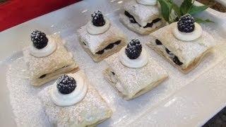 PUFF PASTRY / Creamy Berry Squares / by Vlada Vladic