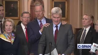 Sen. Bill Cassidy does impression of Sen. John Kennedy - both Louisaiana Republicans (3-11-2025)