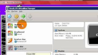 Virtualization: Virtualbox: Configuring A Cisco IOU VM