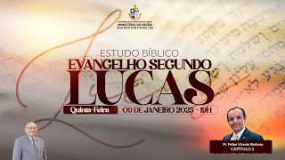 CULTO PÚBLICO | ESTUDO BIBLICO EVANGELHO SEGUNDO LUCAS | 09/01/2025 | TV AD BELÉM