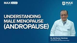 Andropause: Symptoms and Treatment │ Dr. Anil Kumar Varshney│ Max Hospital, Shalimar Bagh