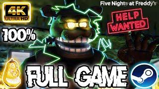 FNaF: Help Wanted (Curse of Dreadbear DLC) - 100% Full Walkthrough Gameplay (No Commentary) (UHD)