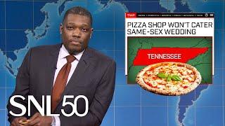 Weekend Update: Pizza Shop Refuses to Cater Same-Sex Wedding - SNL