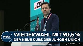 JUNGE UNION: 90,5 % für Johannes Winkel - Was seine Wiederwahl für die Jugendpolitik bedeutet