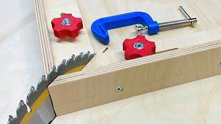 A brilliant idea for woodworking!A useful device!