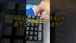 ASMR Unboxing Keyboard Mechanical Fantech ATOM96 MK890