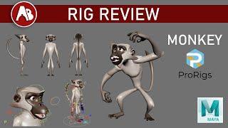 Monkey (ProRigs) - (paid) Maya Animation Rig - Review