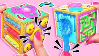 DIY: Haz tu propio CUBO POP IT con 6 fidget toys diferentes || Cubo Antiestrés de TIKTOK