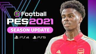 PES 2021 | Next Season Patch 2024  - UPDATE OPTION FILE 2024 PS4 PS5 PC