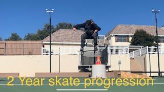 My 2 Year Skate progression