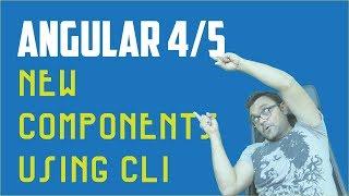 Angular 4 creating components using CLI