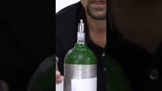 How to use a Oxygen tank short video