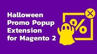 Halloween Promo Popup