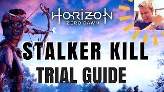 Horizon Zero Dawn - Stalker Kill Trial Guide (Spurflints Hunting Grounds)
