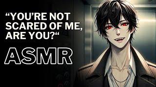 Stuck In An Elevator With A Charming Vampire - Yandere Vampire ASMR, Vampire Boyfriend ASMR