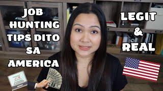 PAANO AKO NAKAKUHA NG TRABAHO DITO SA AMERIKA | TIPS & REAL LIFE EXAMPLES TO GET JOBS HERE SA USA 