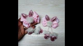 DIY Bows * Warm ears */Бантики *Теплые ушки*