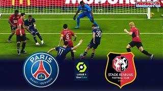 PES 2021 | PSG vs Stade Rennais - Ligue 1 2021/22 - Match Gameplay