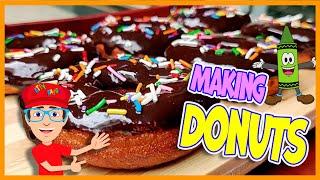 Making yummy Donuts with Matty Crayon | National Donut Day