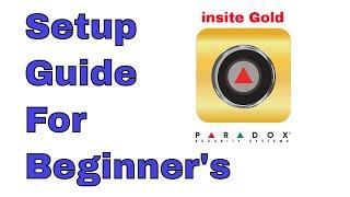 Paradox Insite Gold App New Installation Setup Guide. Part 1