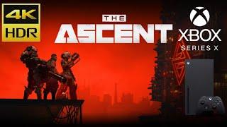 The Ascent - Xbox Series X 4K 60 FPS Gameplay   The Ascent First Look