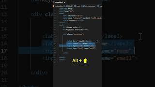 VS CODE tips and tricks | Keyboard shortcuts for faster coding #coding #programming #development