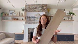 Installing LVP over Engineered Hardwood: Audacity Flooring X Christine Gummersall @HoneyBuiltHome