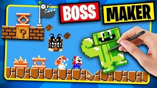 I made everything an enemy?! - Mario Boss and Enemy Maker?! (Mario Multiverse)