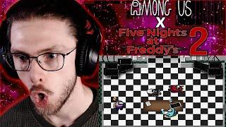 Vapor Reacts #1223 | FNAF AMONG US ANIMATION "Among Us: FNAF 2" by @MemeandFriends REACTION!!