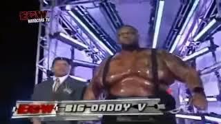 WWE ECW - Big Daddy V VS Jimmy Cruz & Victor Calvio Handicap Match | Houston Texas, July 24th, 2007!