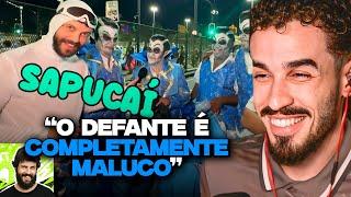 REPÓRTER DOIDÃO NA SAPUCAÍ | REACT DIOGO DEFANTE