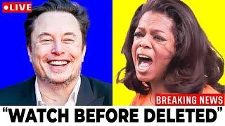 Elon Musk HUMILIATES Oprah Winfrey Live On TV & She THROWS a TANTRUM Fit