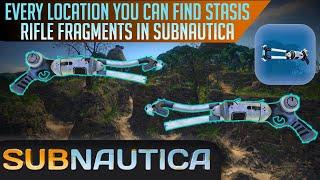 Where to get Stasis Rifle Fragments in Subnautica (EVERY LOCATION)