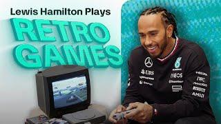 Lewis Hamilton Plays Retro Video Games from His Childhood! 